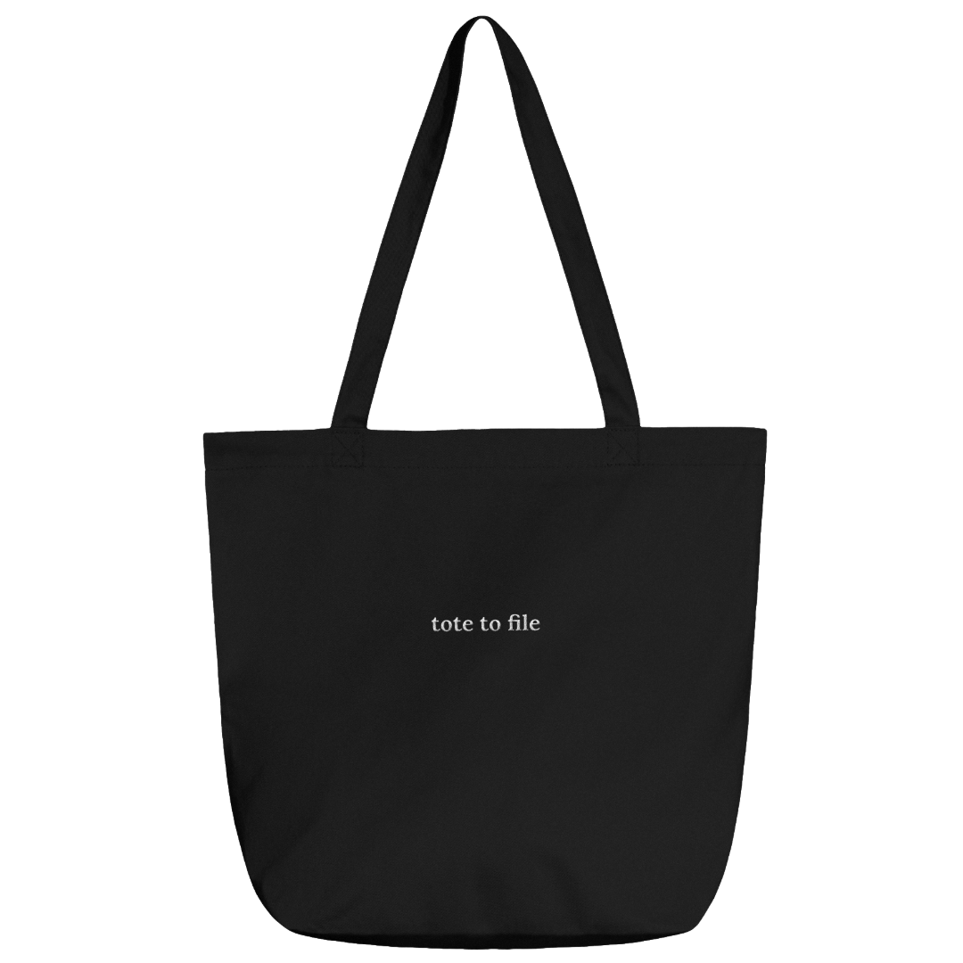 Tote to File tote bag